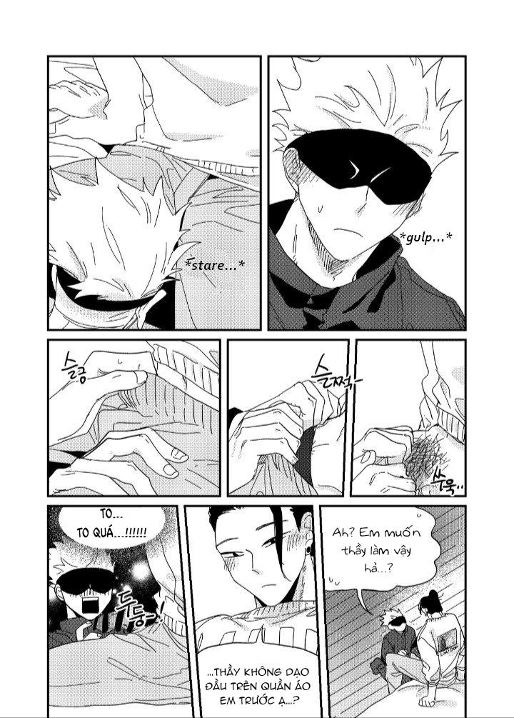 ONESHOT COI LÀ NỨNG Chapter 10.1 Gojo x Geto - Trang 2