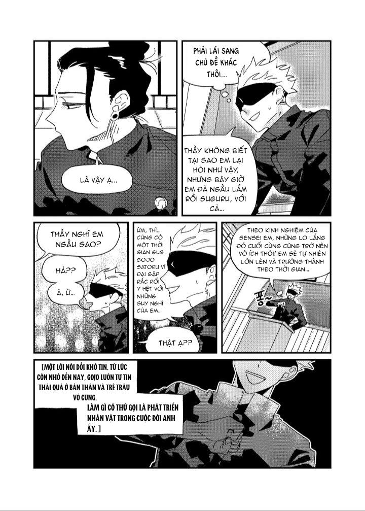 ONESHOT COI LÀ NỨNG Chapter 10.1 Gojo x Geto - Trang 2