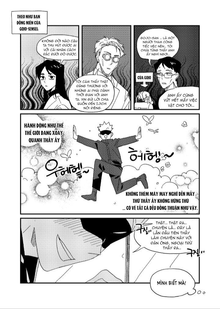 ONESHOT COI LÀ NỨNG Chapter 10.1 Gojo x Geto - Trang 2