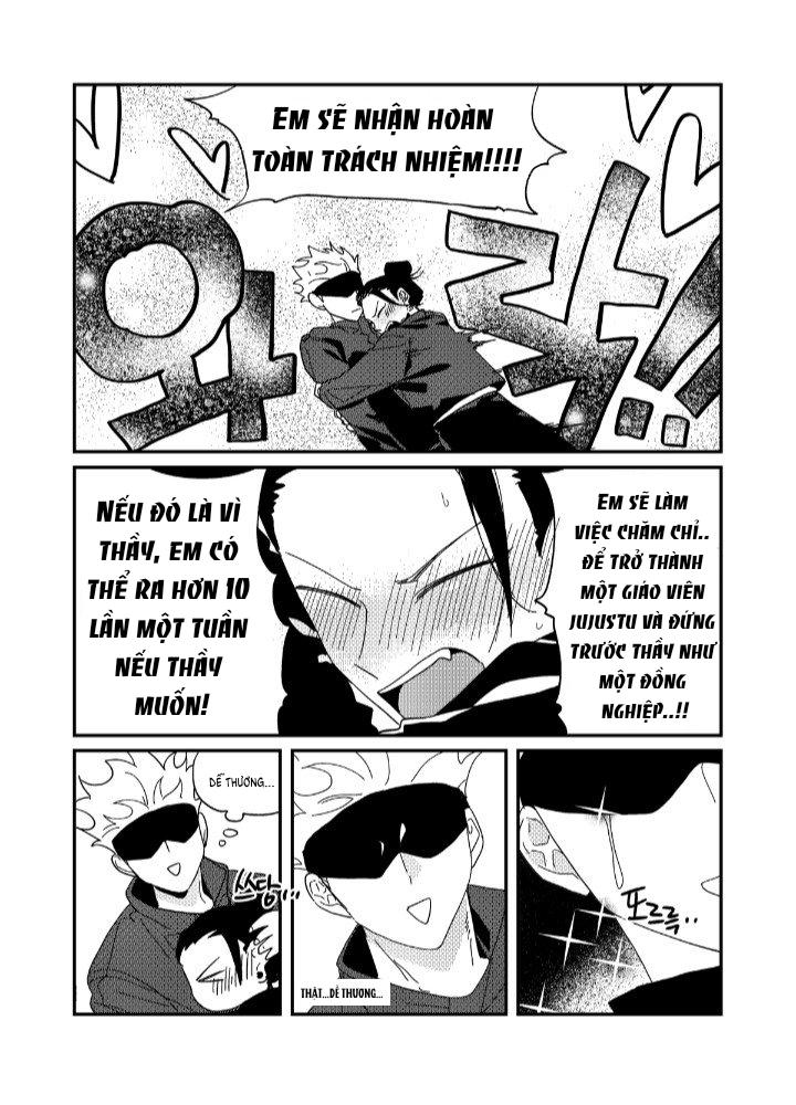 ONESHOT COI LÀ NỨNG Chapter 10.2 Gojo x Geto - Trang 2