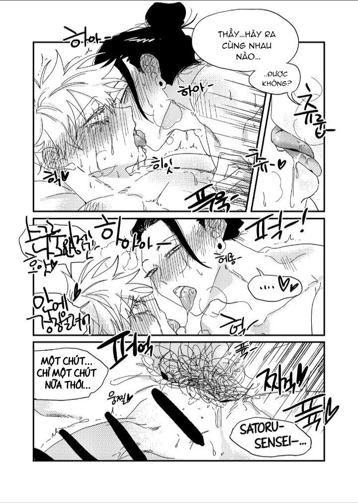 ONESHOT COI LÀ NỨNG Chapter 10.2 Gojo x Geto - Trang 2