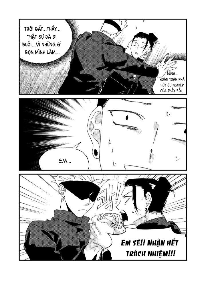 ONESHOT COI LÀ NỨNG Chapter 10.2 Gojo x Geto - Trang 2