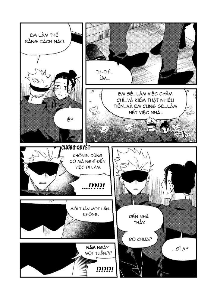 ONESHOT COI LÀ NỨNG Chapter 10.2 Gojo x Geto - Trang 2