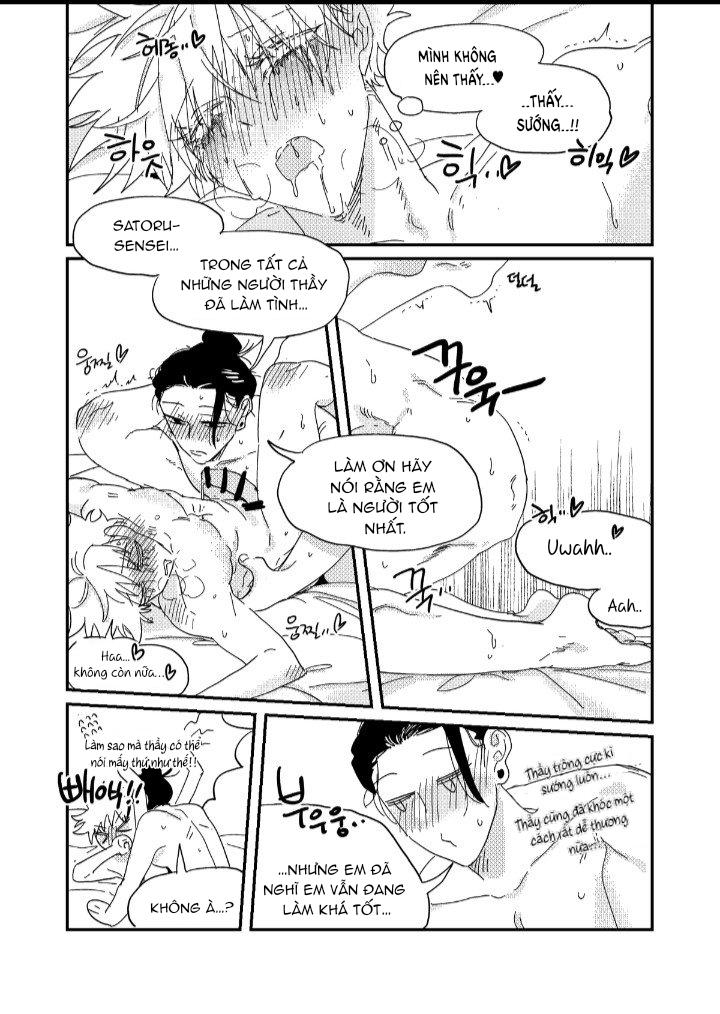ONESHOT COI LÀ NỨNG Chapter 10.2 Gojo x Geto - Trang 2