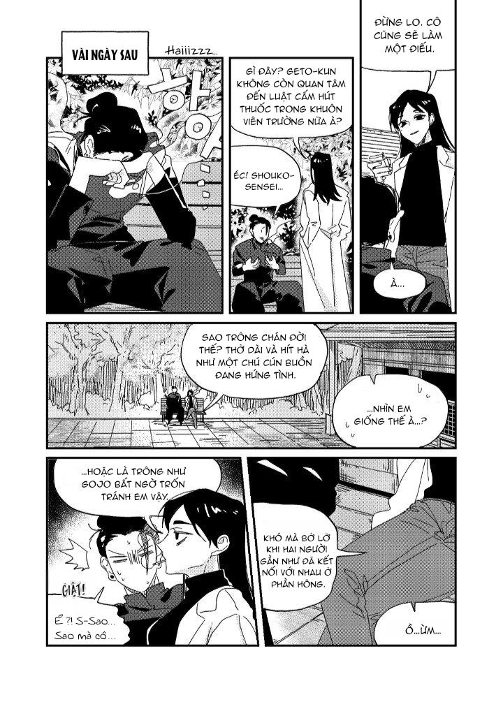 ONESHOT COI LÀ NỨNG Chapter 10.2 Gojo x Geto - Trang 2