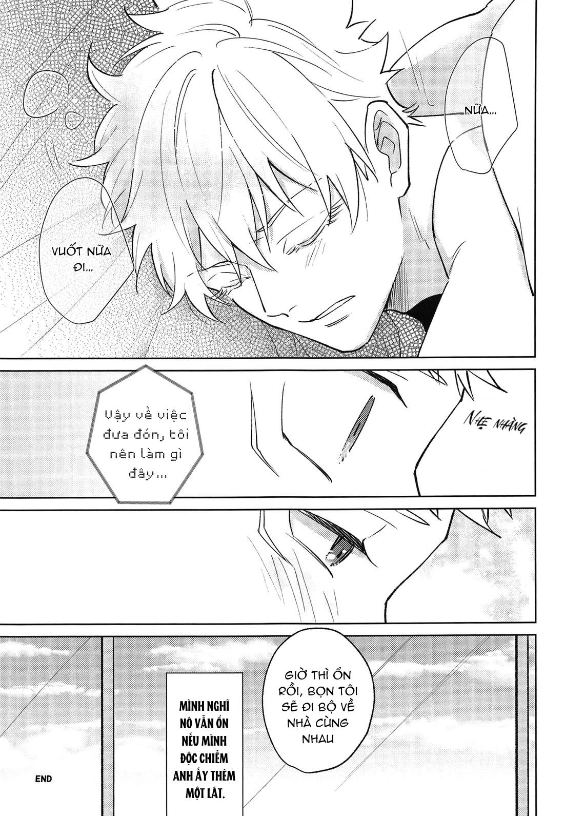 ONESHOT COI LÀ NỨNG Chapter 11 Gojo x Yuuji - Trang 2