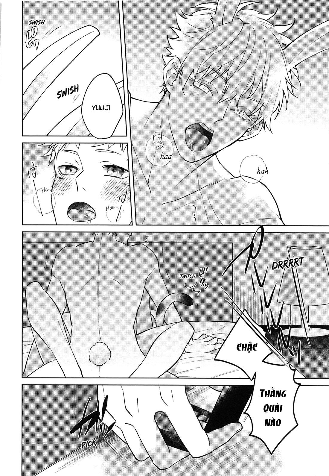 ONESHOT COI LÀ NỨNG Chapter 11 Gojo x Yuuji - Trang 2