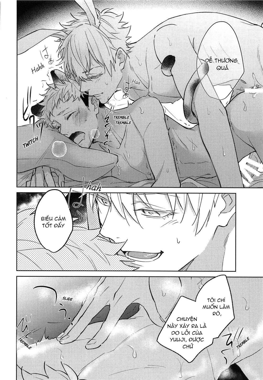 ONESHOT COI LÀ NỨNG Chapter 11 Gojo x Yuuji - Trang 2
