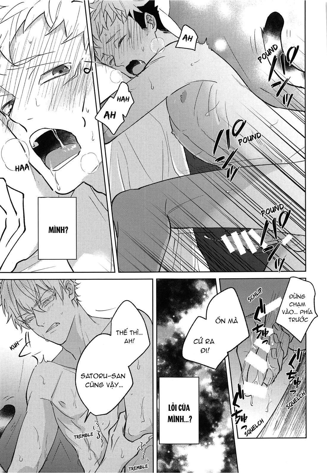 ONESHOT COI LÀ NỨNG Chapter 11 Gojo x Yuuji - Trang 2