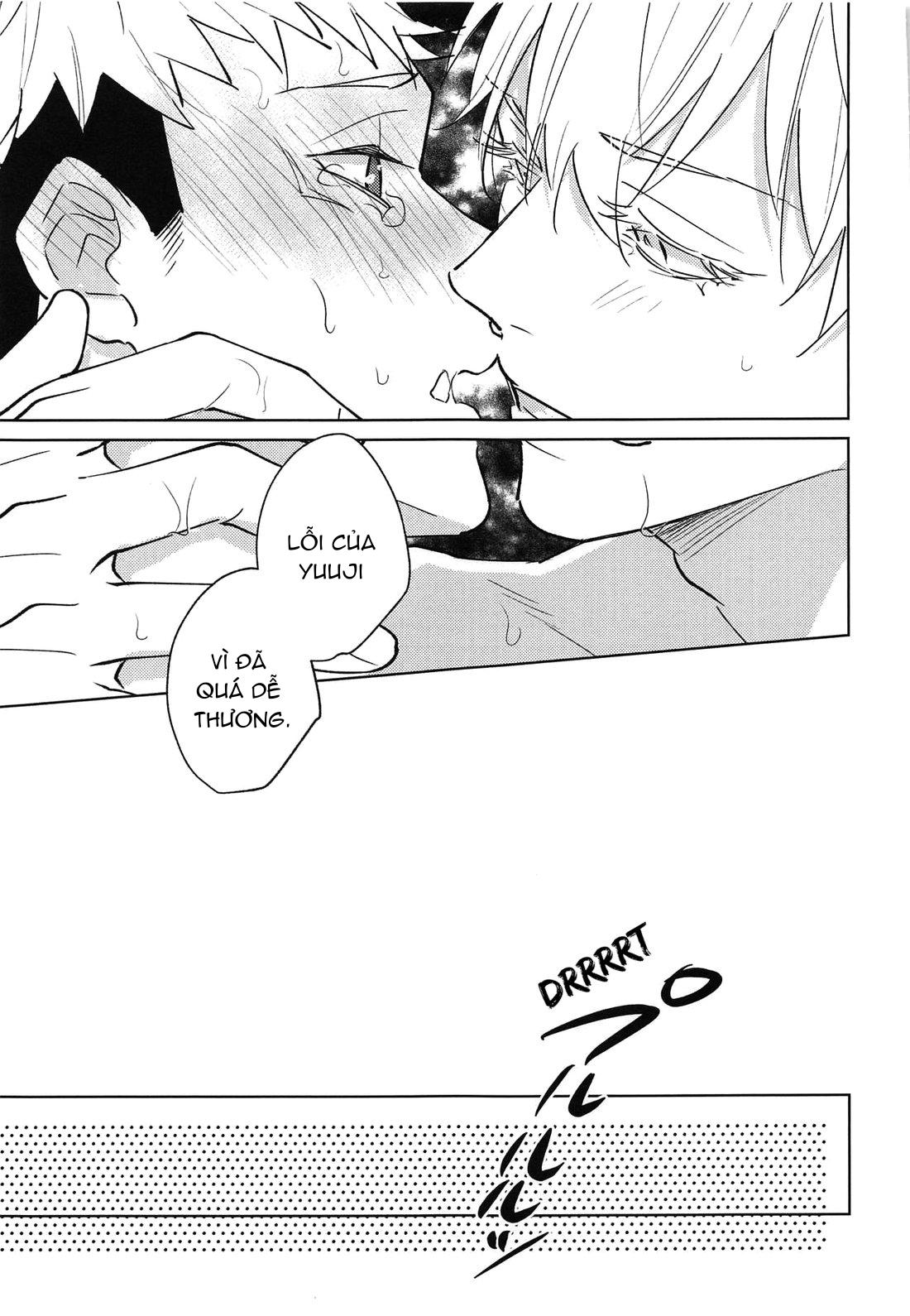 ONESHOT COI LÀ NỨNG Chapter 11 Gojo x Yuuji - Trang 2