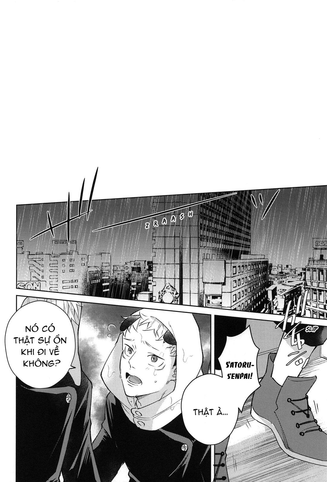 ONESHOT COI LÀ NỨNG Chapter 11 Gojo x Yuuji - Trang 2