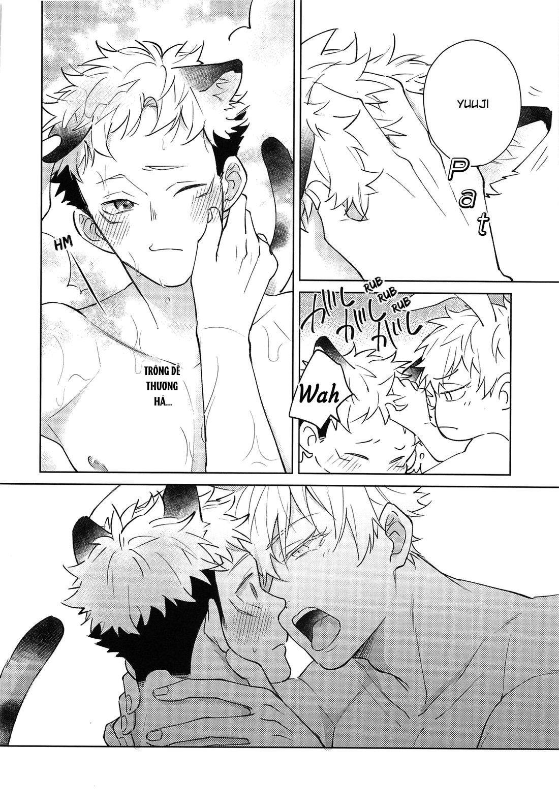 ONESHOT COI LÀ NỨNG Chapter 11 Gojo x Yuuji - Trang 2