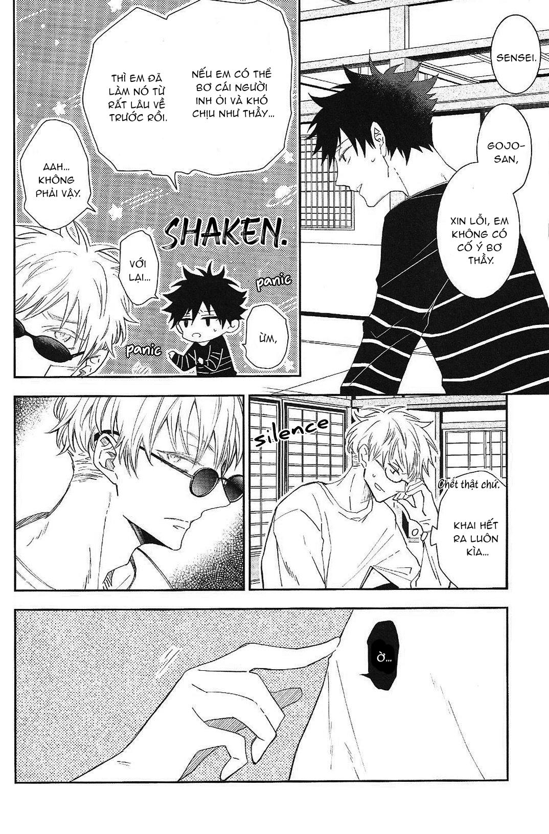 ONESHOT COI LÀ NỨNG Chapter 12.2 Gojo x Megum - Trang 2