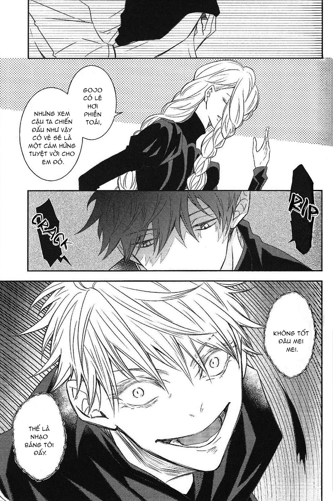 ONESHOT COI LÀ NỨNG Chapter 12.2 Gojo x Megum - Trang 2