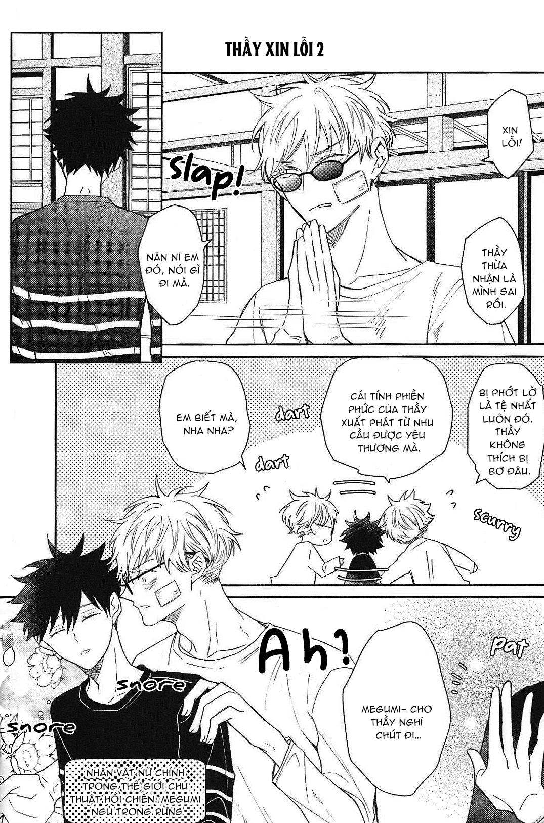 ONESHOT COI LÀ NỨNG Chapter 12.2 Gojo x Megum - Trang 2