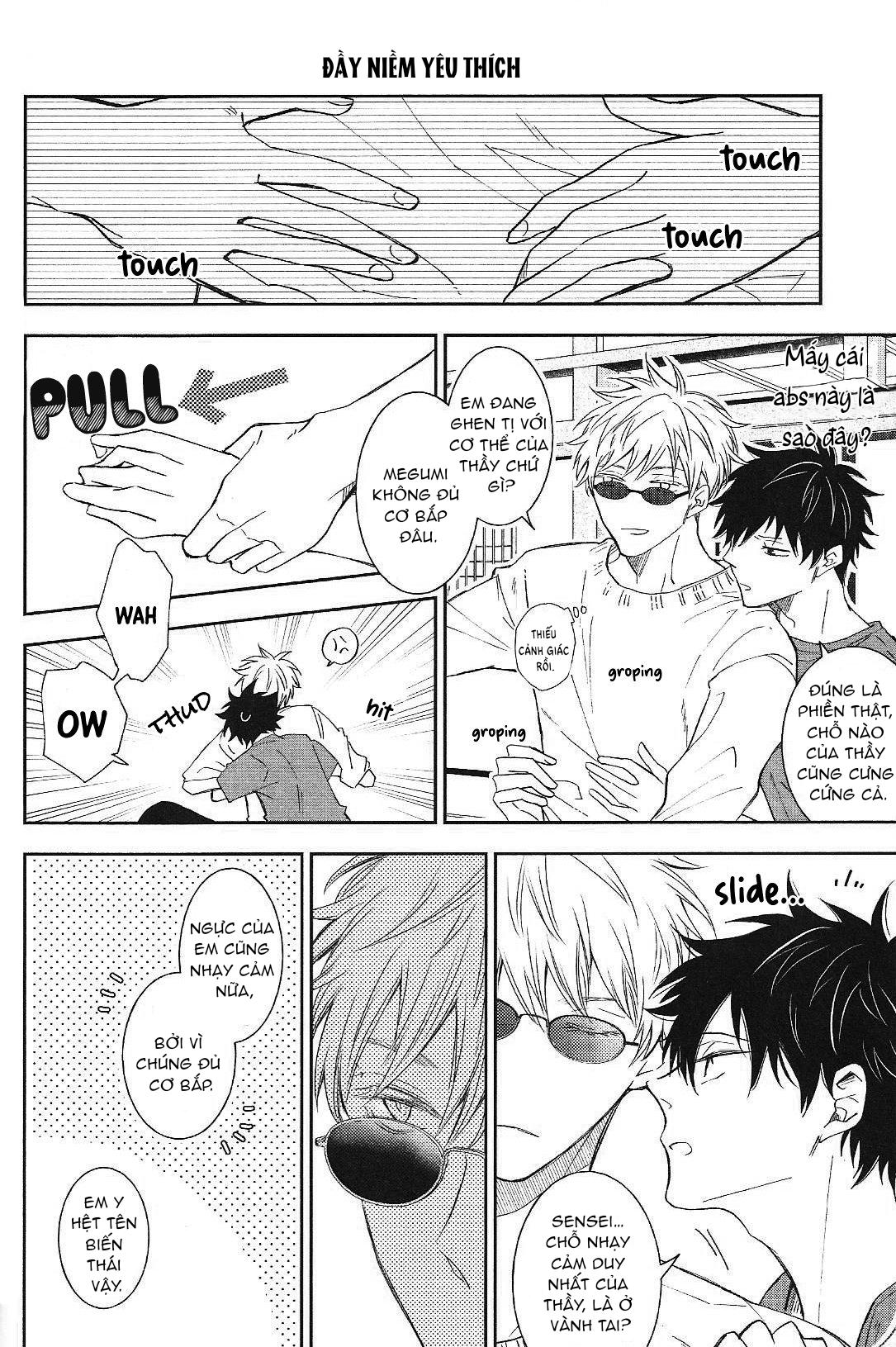 ONESHOT COI LÀ NỨNG Chapter 12.2 Gojo x Megum - Trang 2