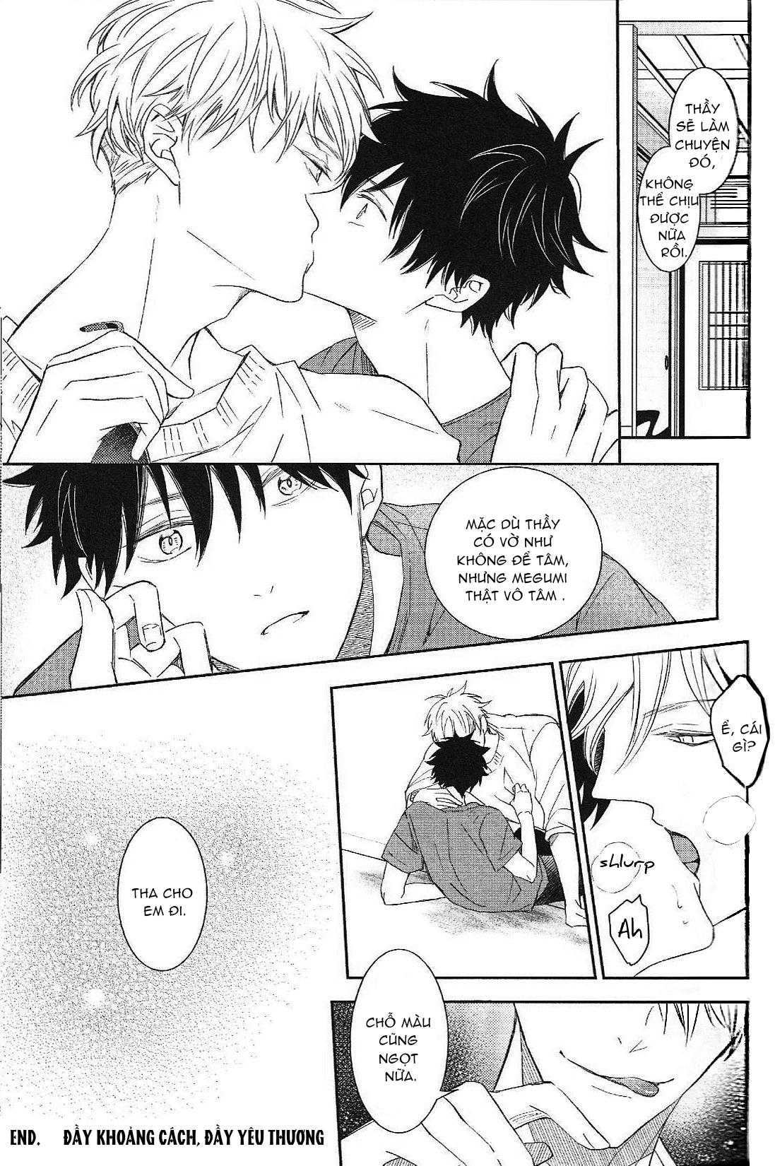 ONESHOT COI LÀ NỨNG Chapter 12.2 Gojo x Megum - Trang 2