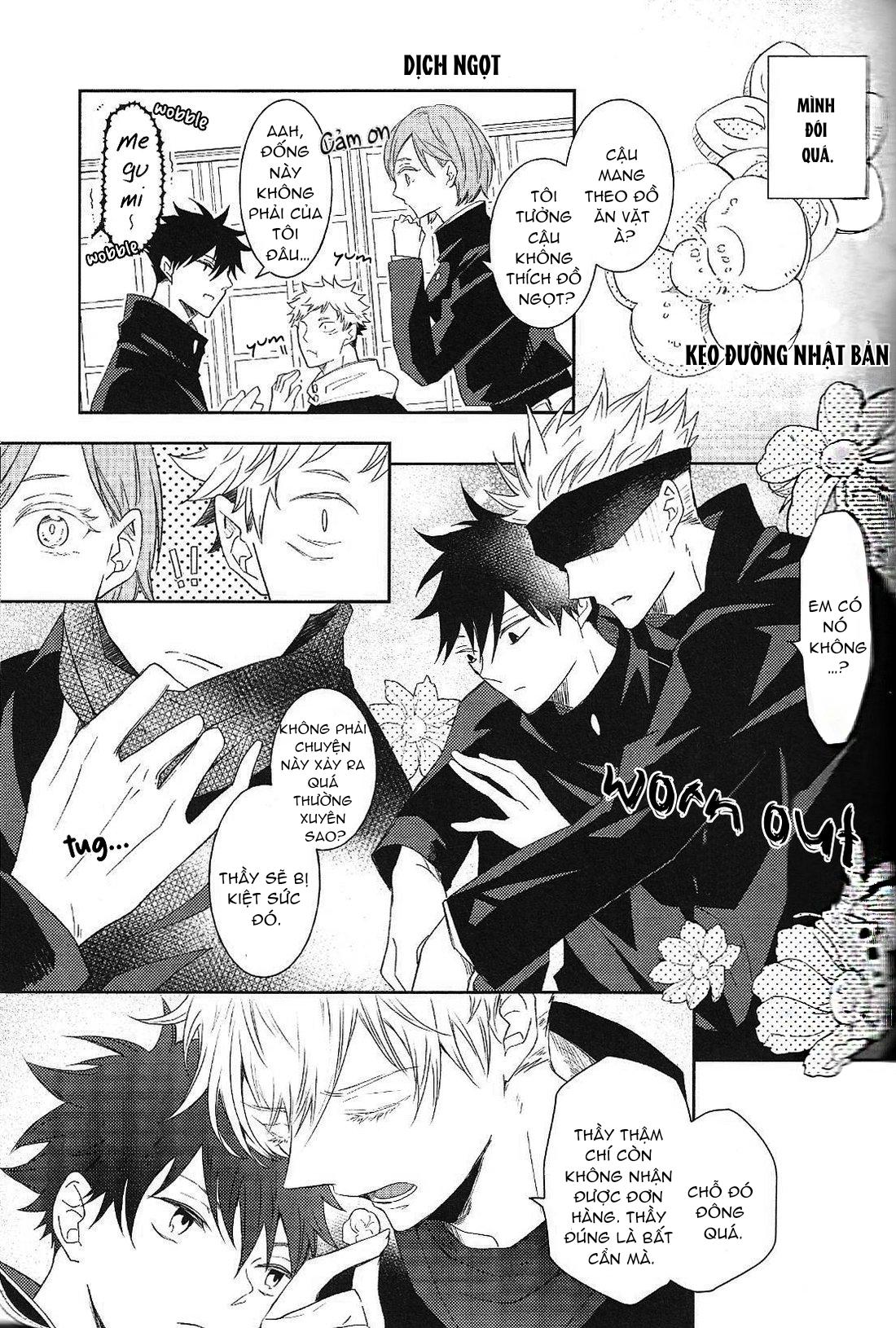 ONESHOT COI LÀ NỨNG Chapter 12.2 Gojo x Megum - Trang 2