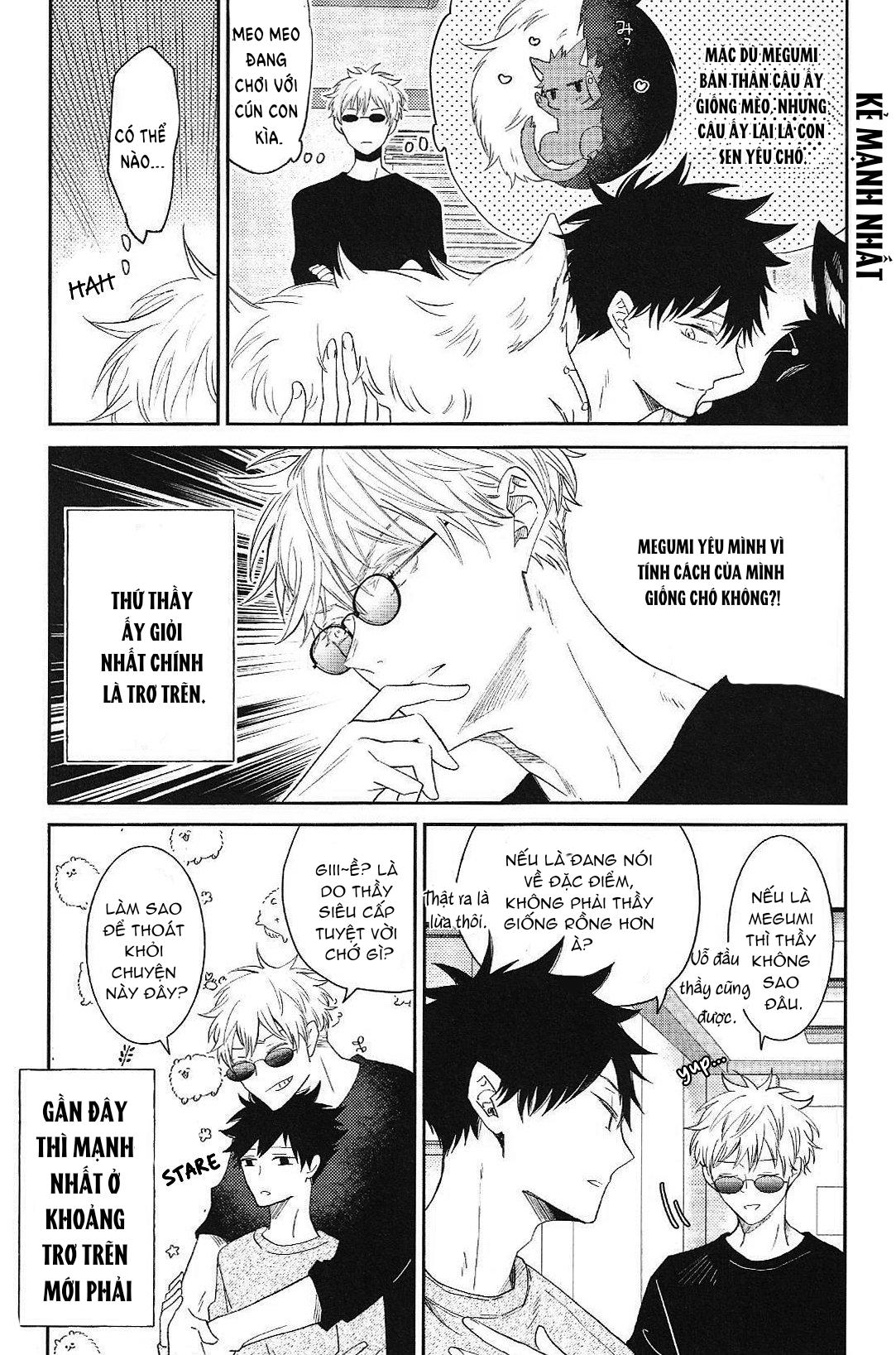 ONESHOT COI LÀ NỨNG Chapter 12.2 Gojo x Megum - Trang 2
