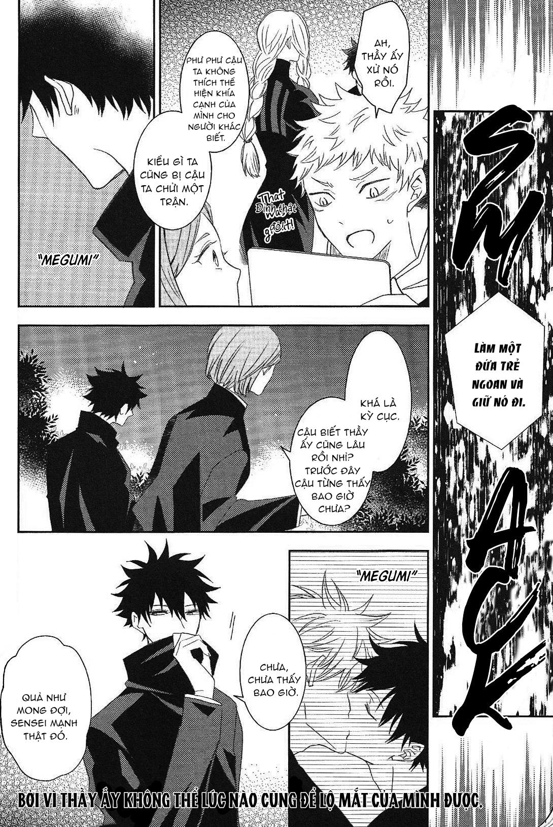 ONESHOT COI LÀ NỨNG Chapter 12.2 Gojo x Megum - Trang 2