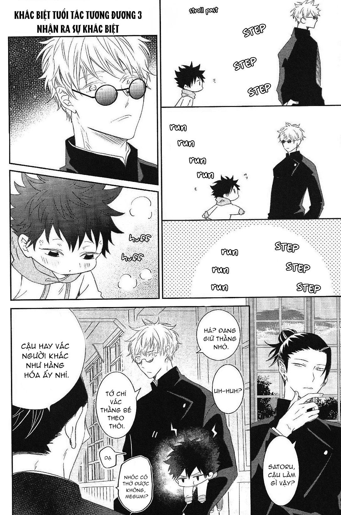 ONESHOT COI LÀ NỨNG Chapter 12.2 Gojo x Megum - Trang 2