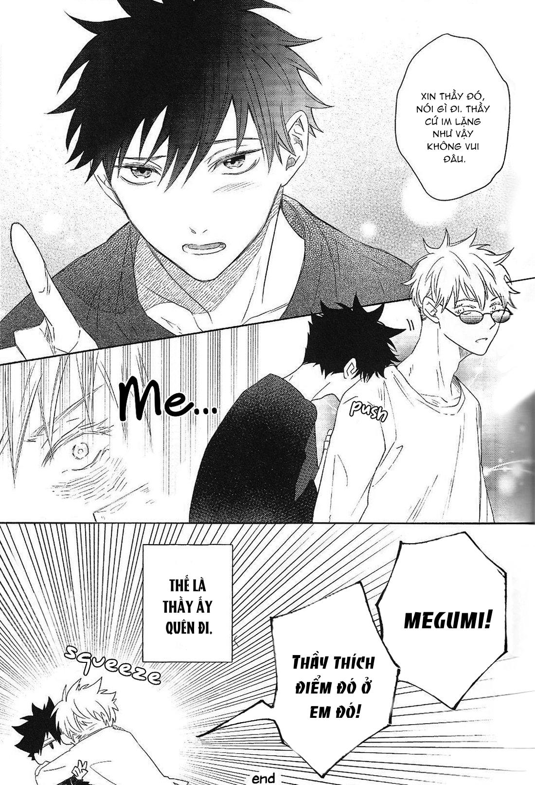 ONESHOT COI LÀ NỨNG Chapter 12.2 Gojo x Megum - Trang 2