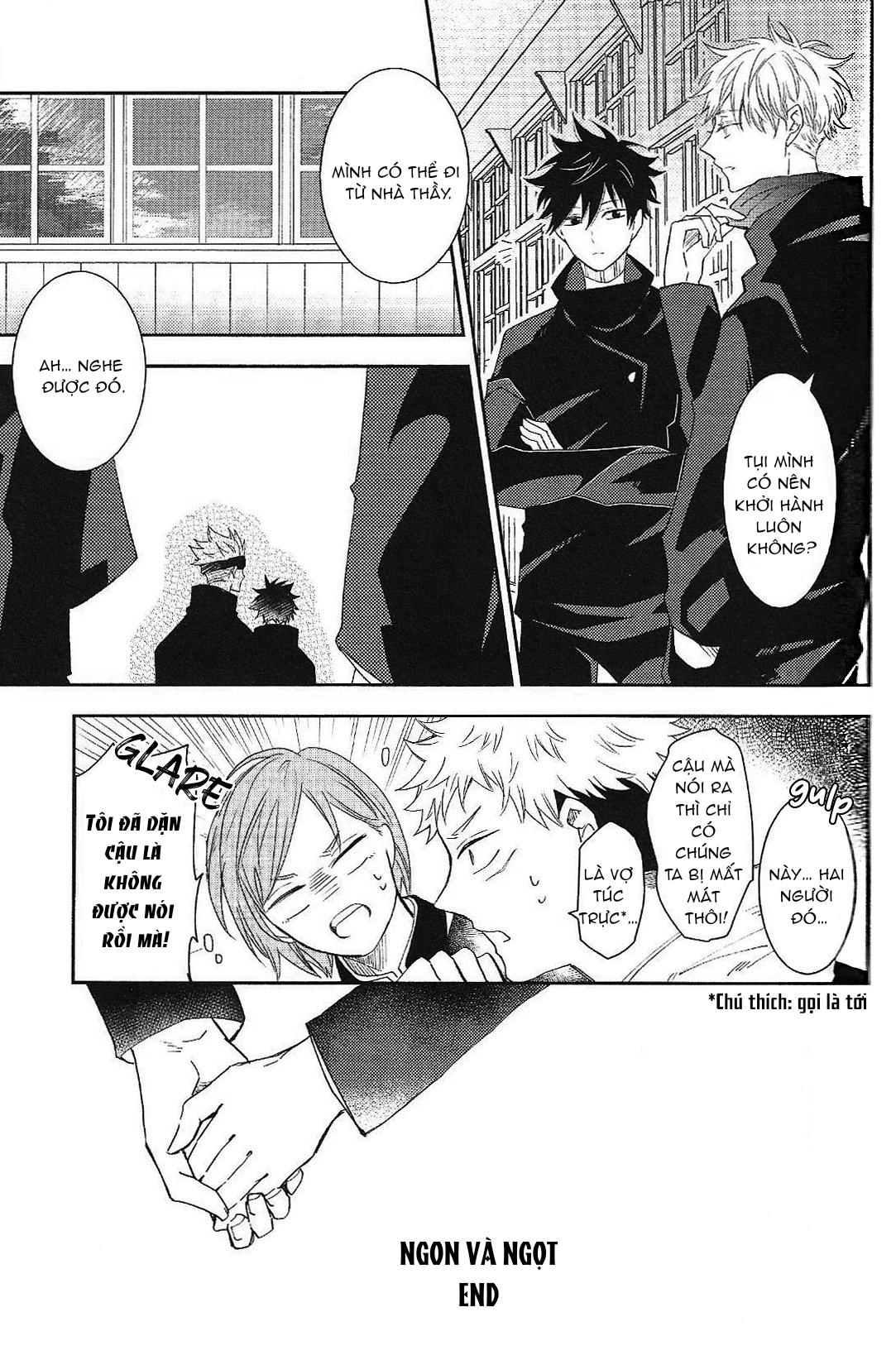 ONESHOT COI LÀ NỨNG Chapter 12.2 Gojo x Megum - Trang 2