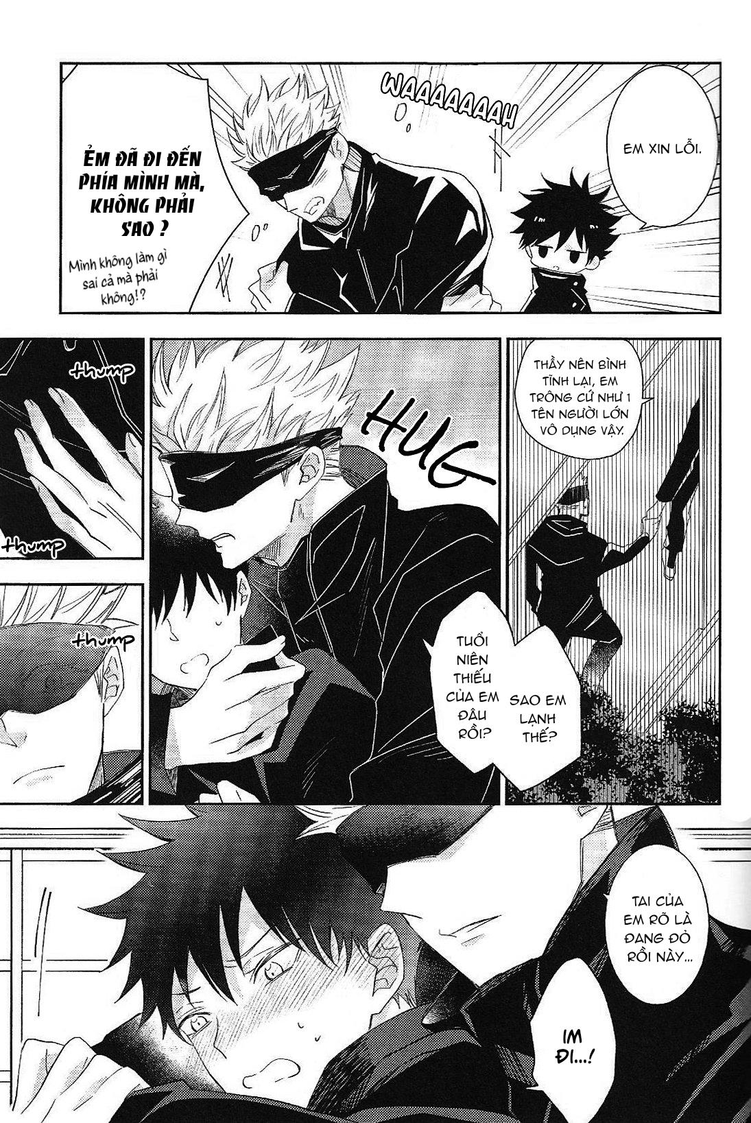 JUJUTSU KAISEN HD KHÔNG CHE Chapter 14.3 Gojo x Megumi - Trang 2