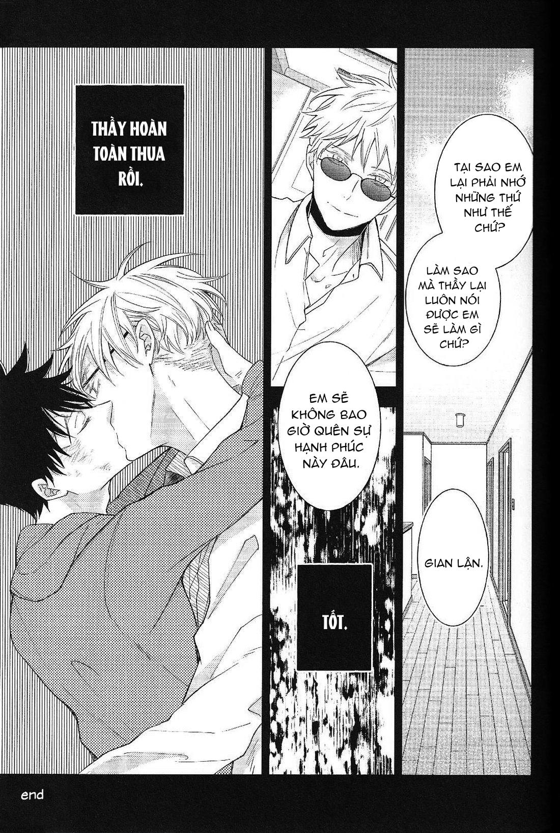 JUJUTSU KAISEN HD KHÔNG CHE Chapter 14.3 Gojo x Megumi - Trang 2