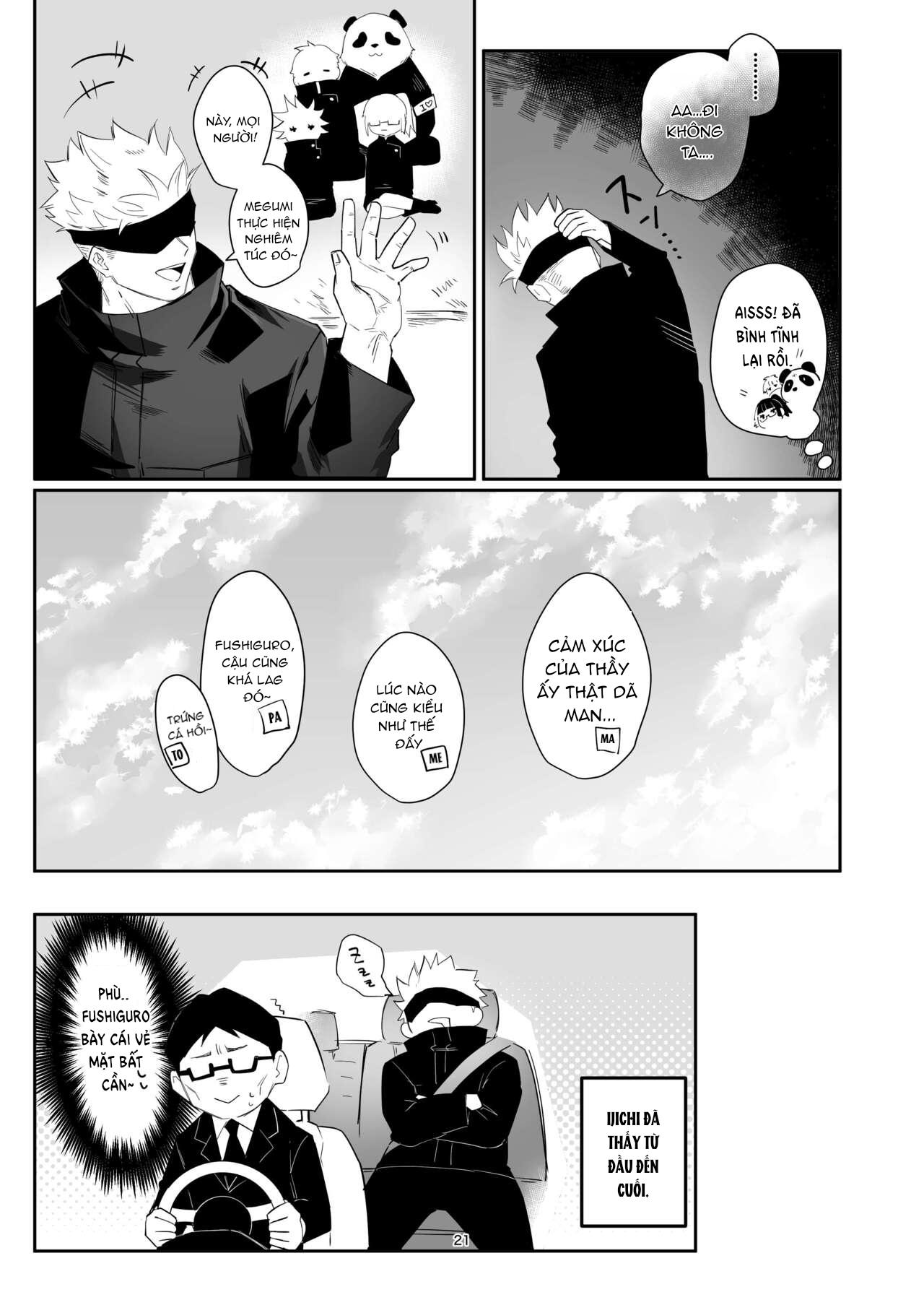 ONESHOT COI LÀ NỨNG Chapter 13 GetoxGojoxMegum - Trang 2
