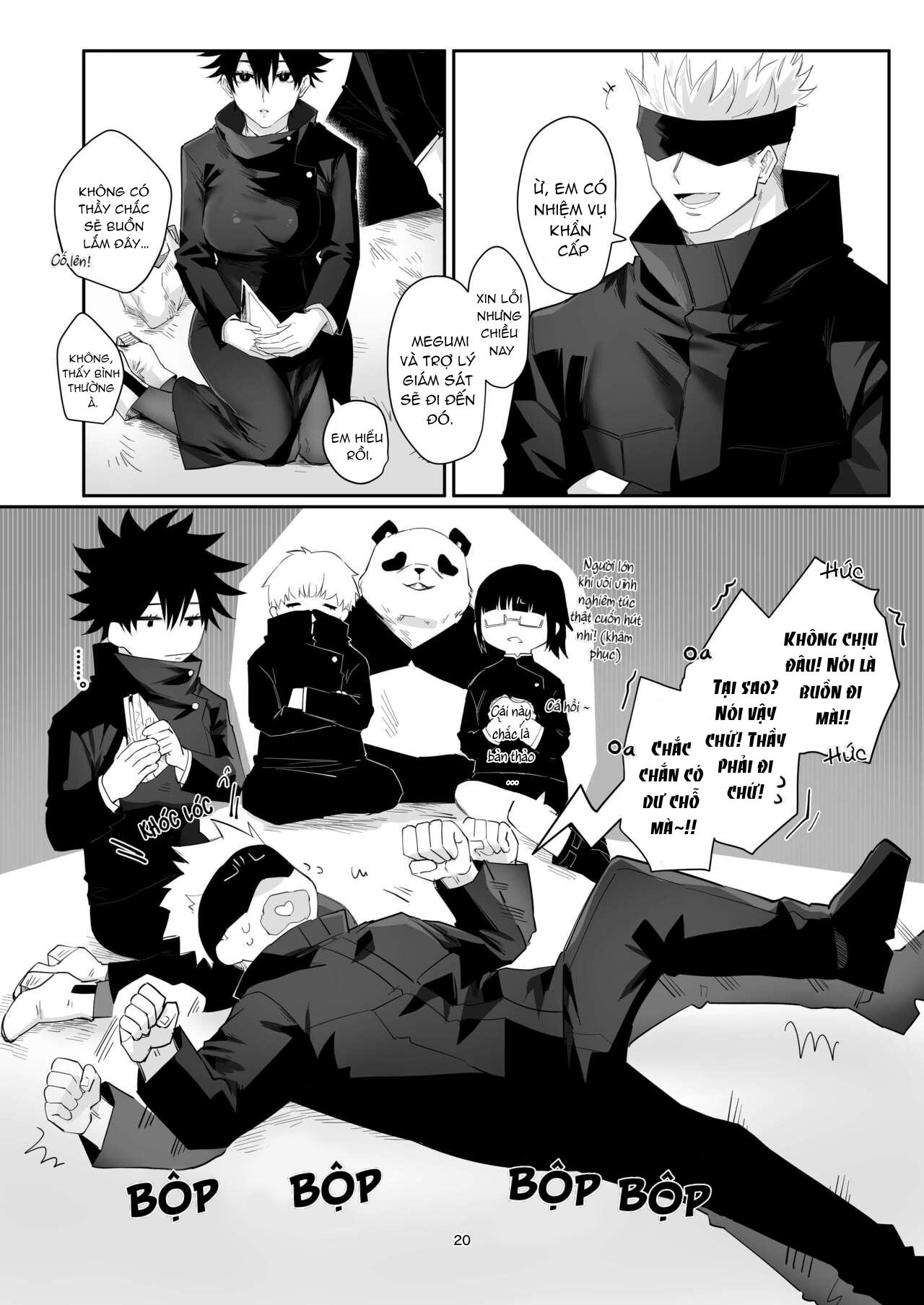 ONESHOT COI LÀ NỨNG Chapter 13 GetoxGojoxMegum - Trang 2
