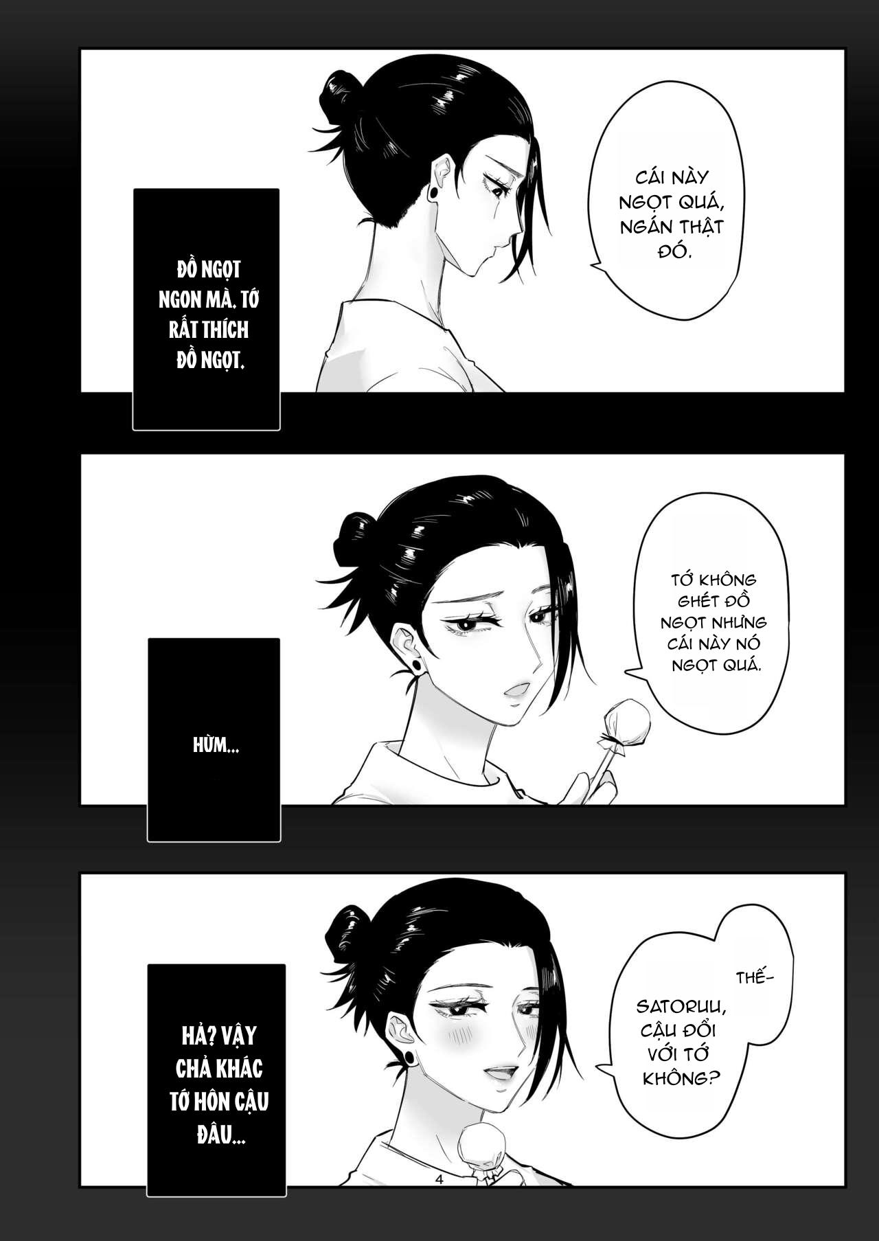ONESHOT COI LÀ NỨNG Chapter 13 GetoxGojoxMegum - Trang 2