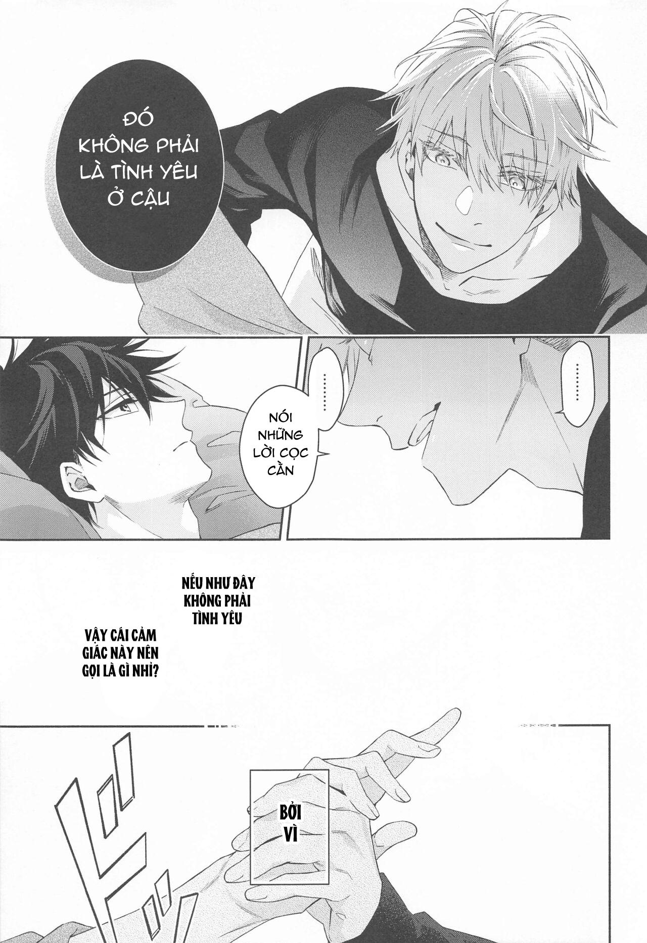 ONESHOT COI LÀ NỨNG Chapter 14 Gojo x Megumi - Trang 2