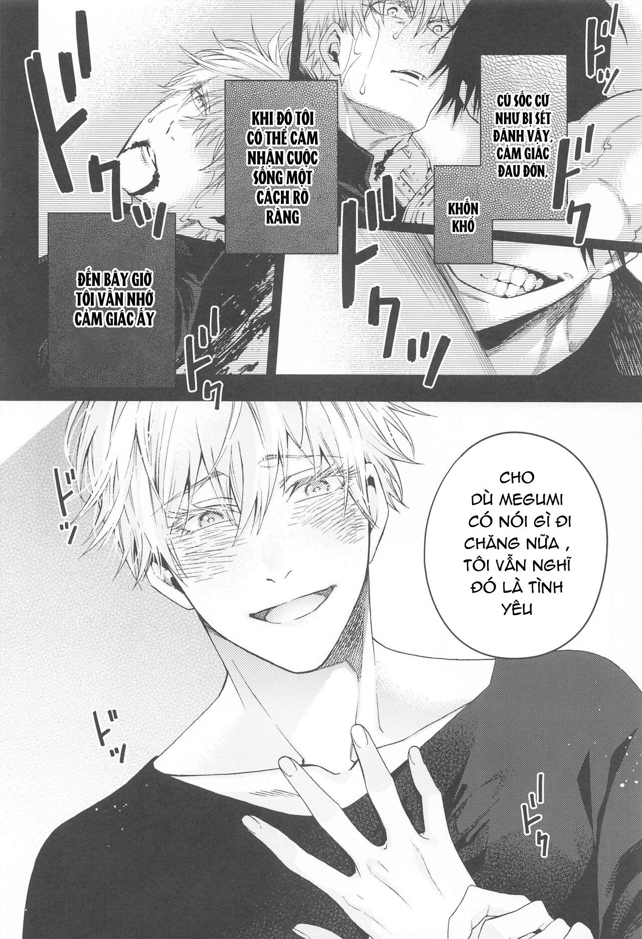 ONESHOT COI LÀ NỨNG Chapter 14 Gojo x Megumi - Trang 2