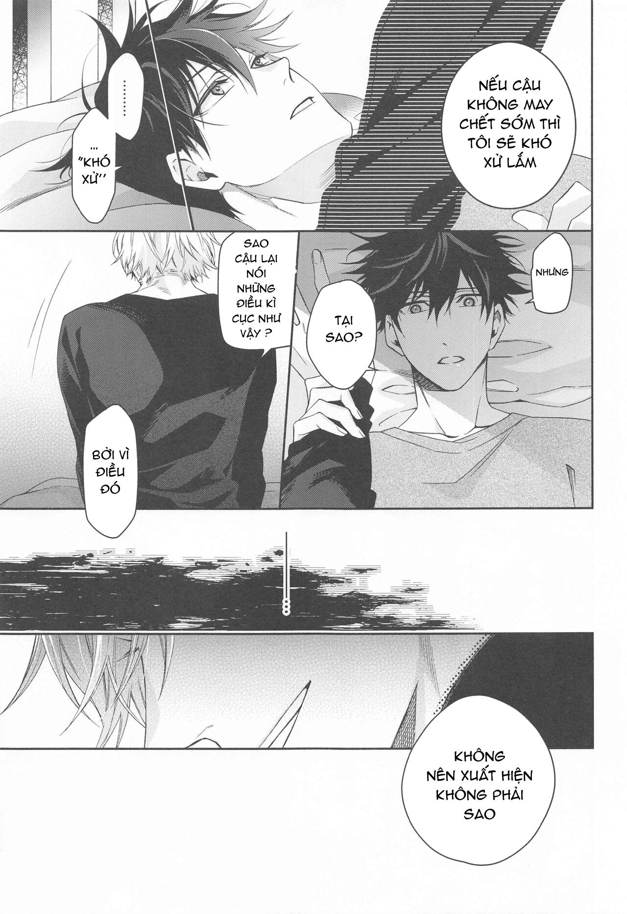 ONESHOT COI LÀ NỨNG Chapter 14 Gojo x Megumi - Trang 2