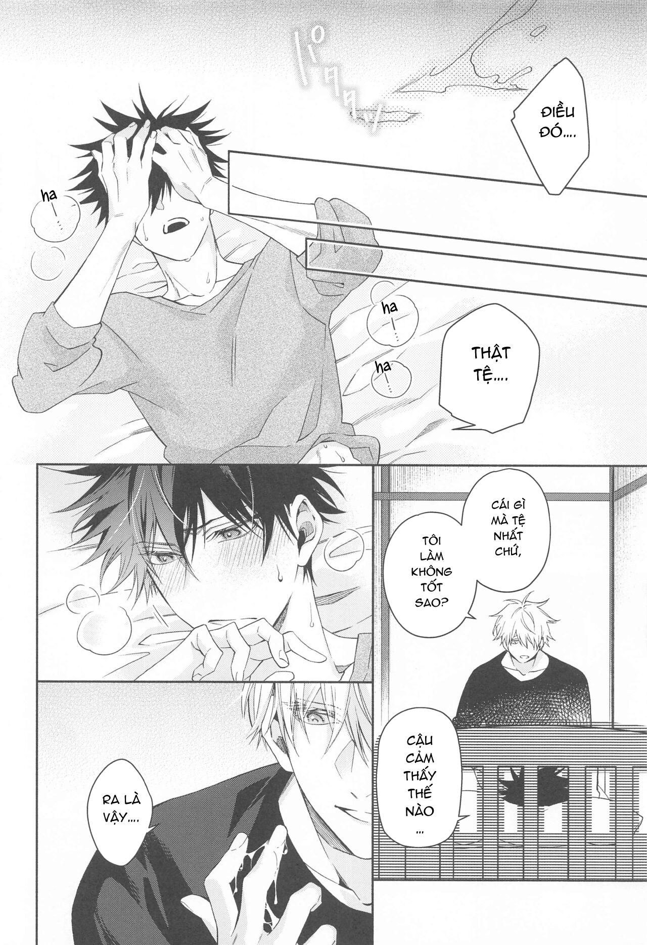 ONESHOT COI LÀ NỨNG Chapter 14 Gojo x Megumi - Trang 2