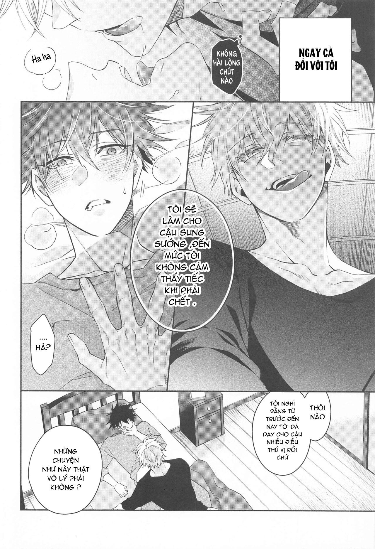 ONESHOT COI LÀ NỨNG Chapter 14 Gojo x Megumi - Trang 2