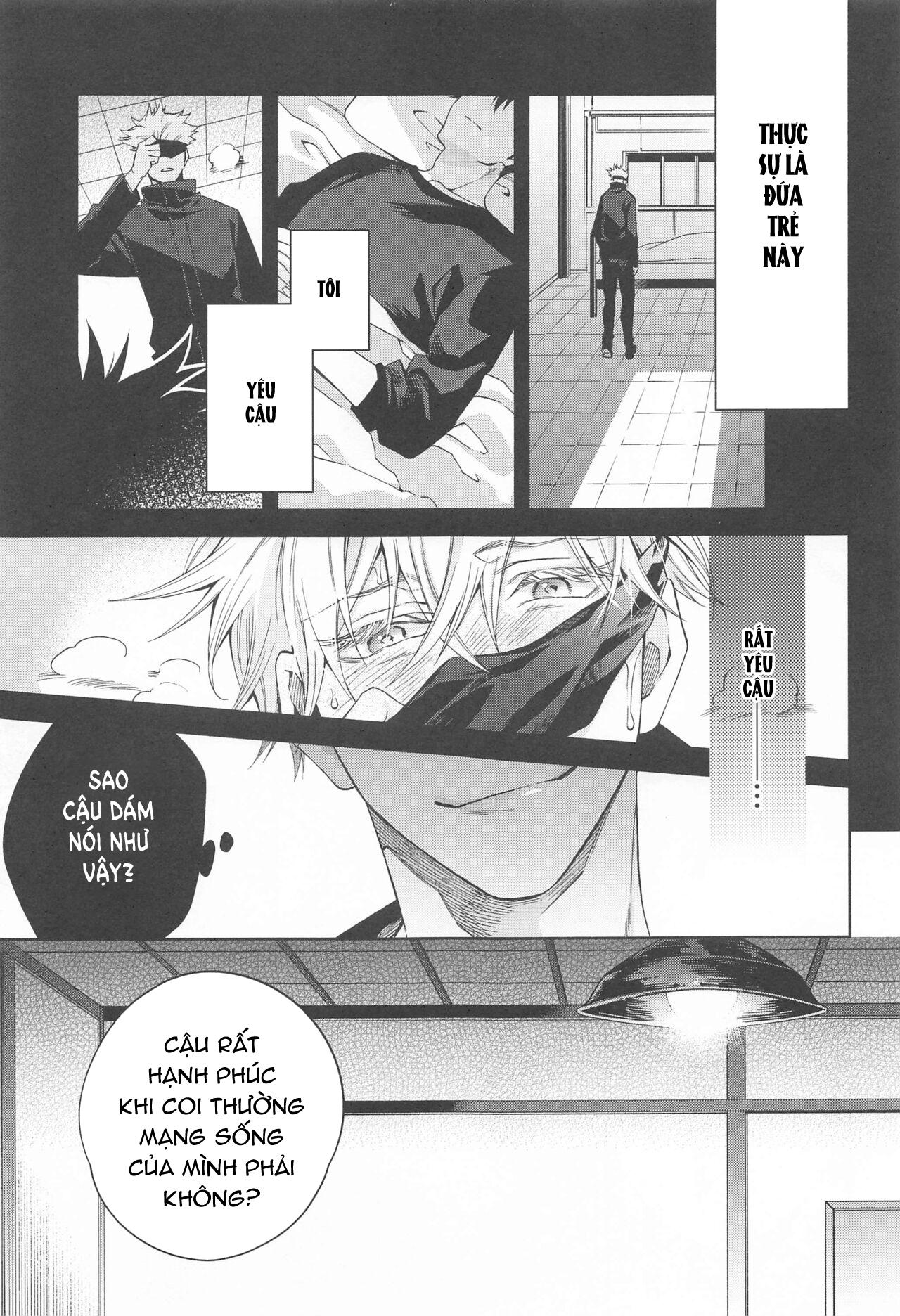 ONESHOT COI LÀ NỨNG Chapter 14 Gojo x Megumi - Trang 2