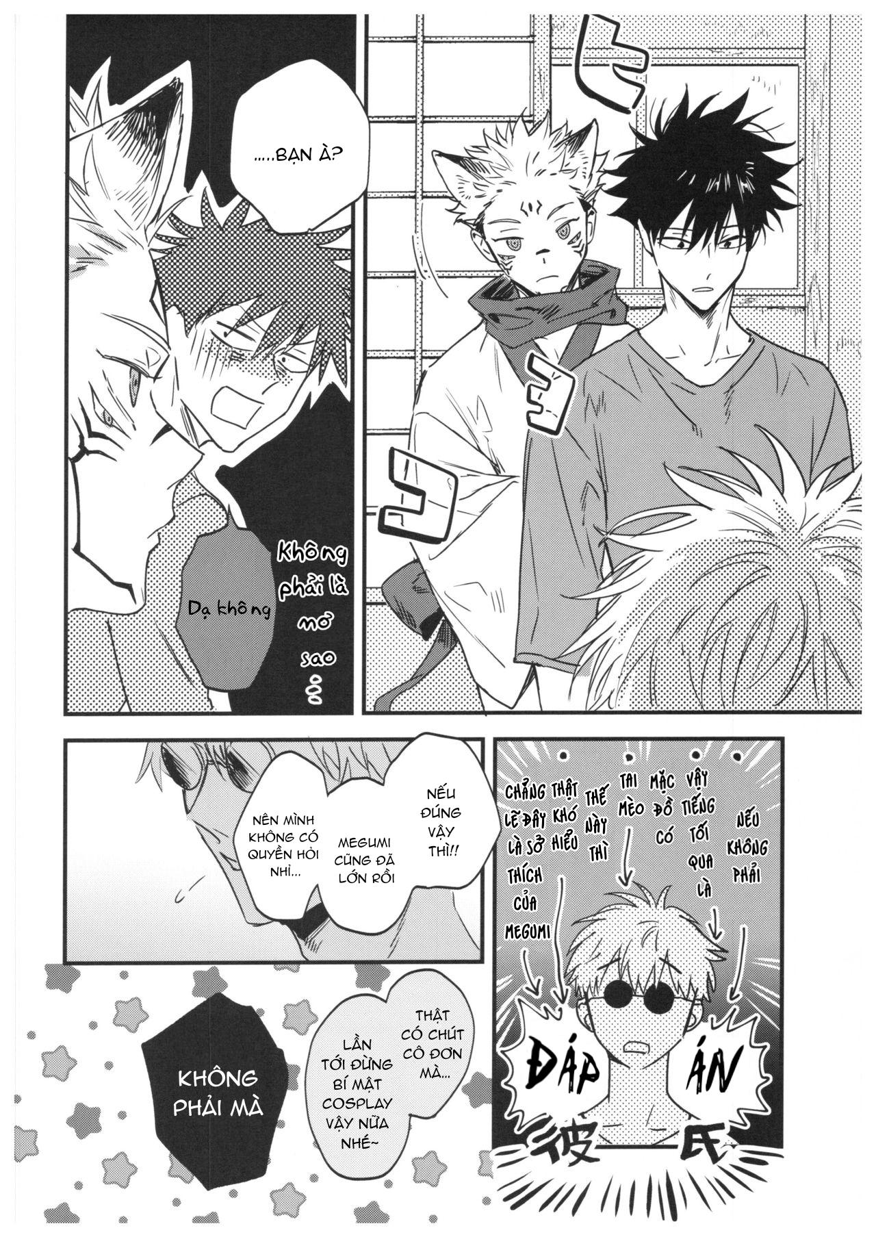 ONESHOT COI LÀ NỨNG Chapter 15.1 Megumi x Sukuna - Trang 2