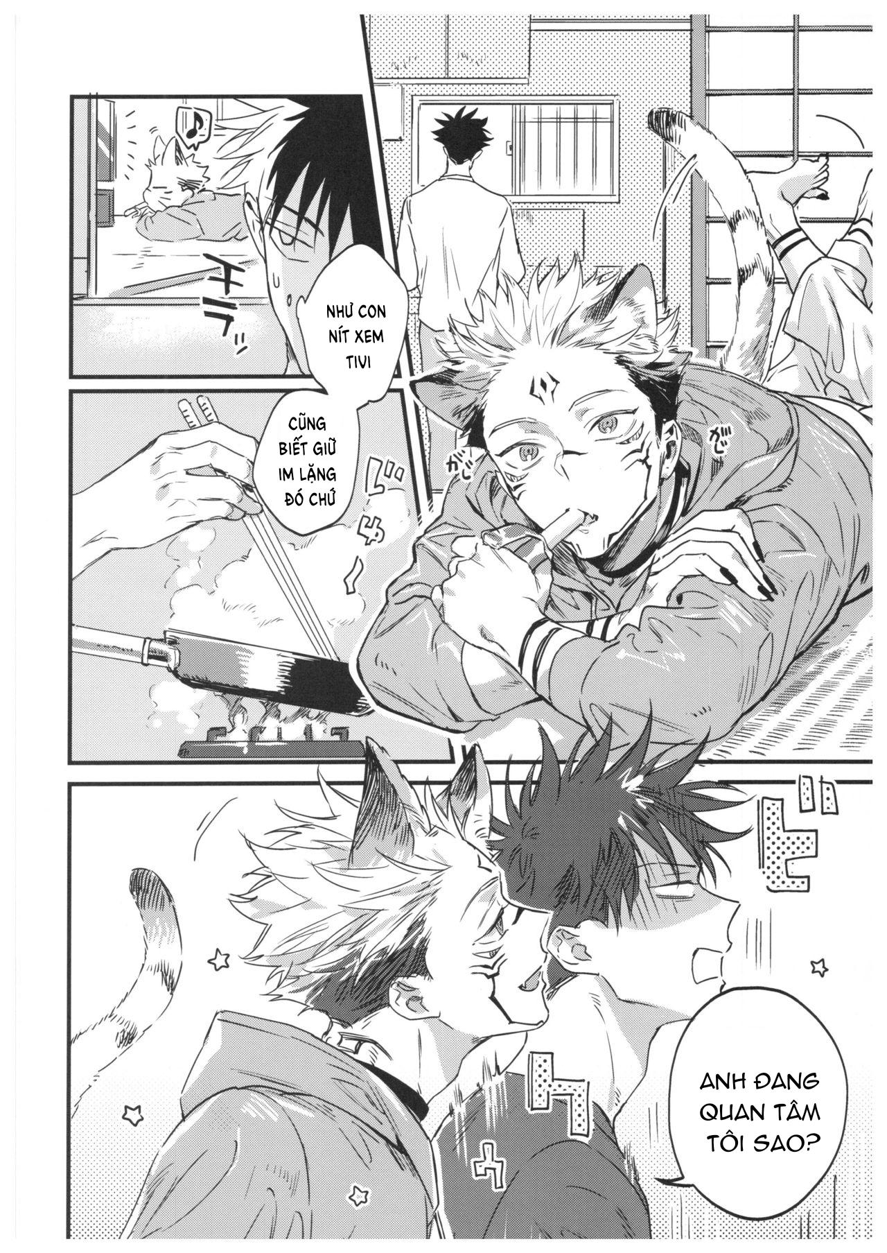 ONESHOT COI LÀ NỨNG Chapter 15.1 Megumi x Sukuna - Trang 2