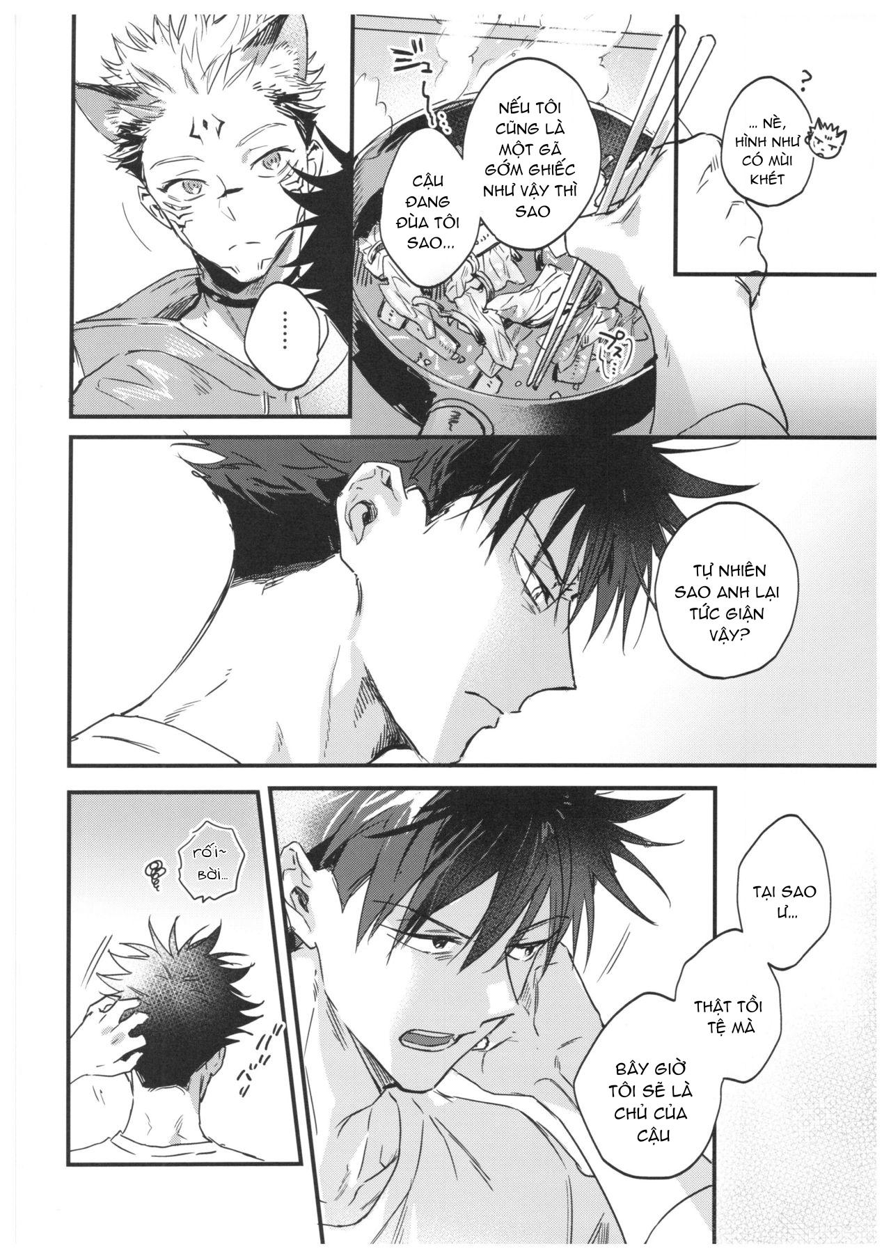 ONESHOT COI LÀ NỨNG Chapter 15.1 Megumi x Sukuna - Trang 2
