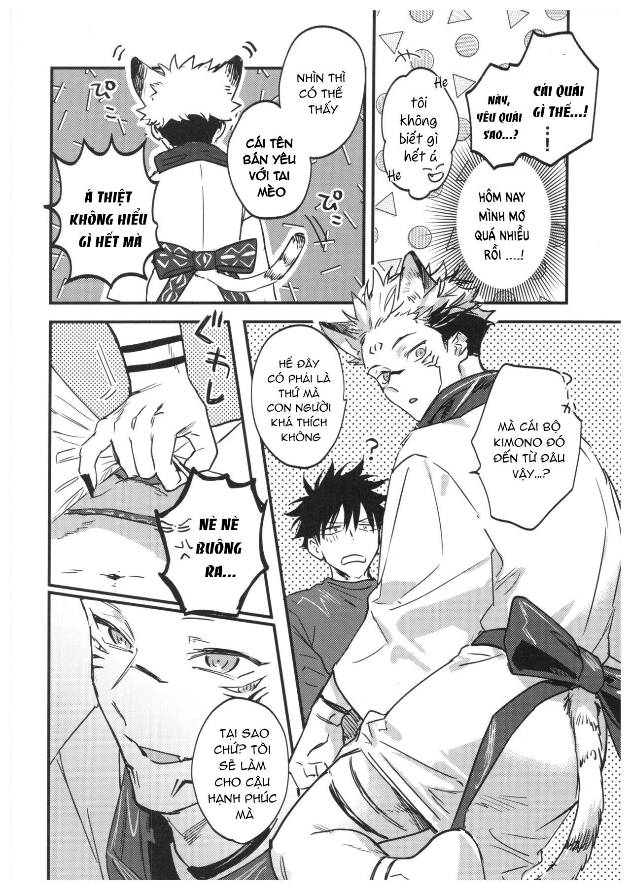 ONESHOT COI LÀ NỨNG Chapter 15.1 Megumi x Sukuna - Trang 2