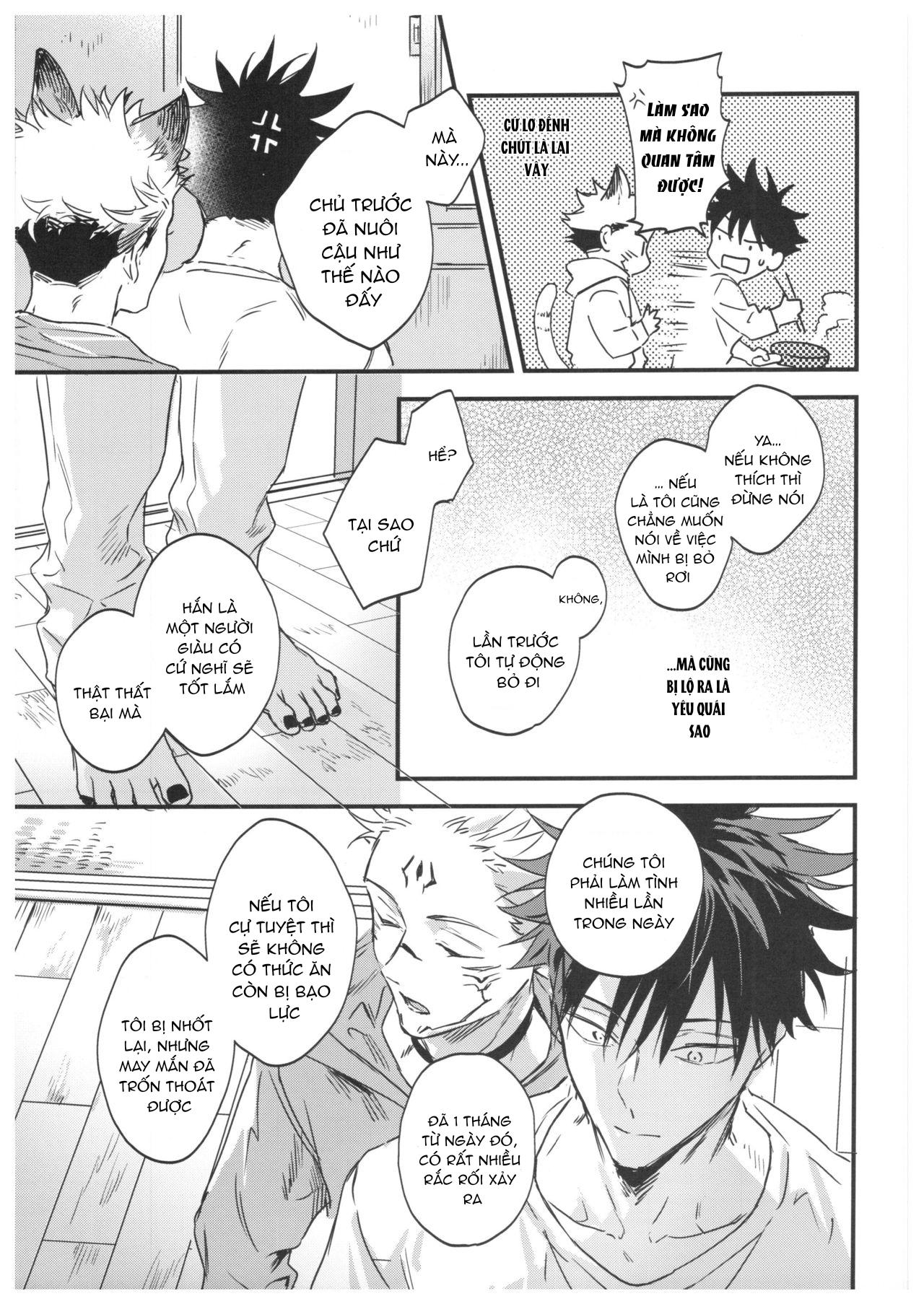 ONESHOT COI LÀ NỨNG Chapter 15.1 Megumi x Sukuna - Trang 2
