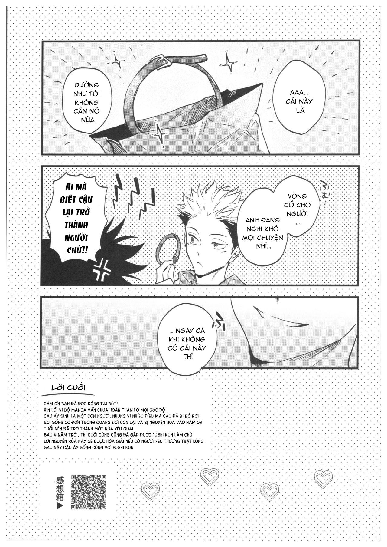 ONESHOT COI LÀ NỨNG Chapter 15.2 Megumi x Sukuna - Trang 2