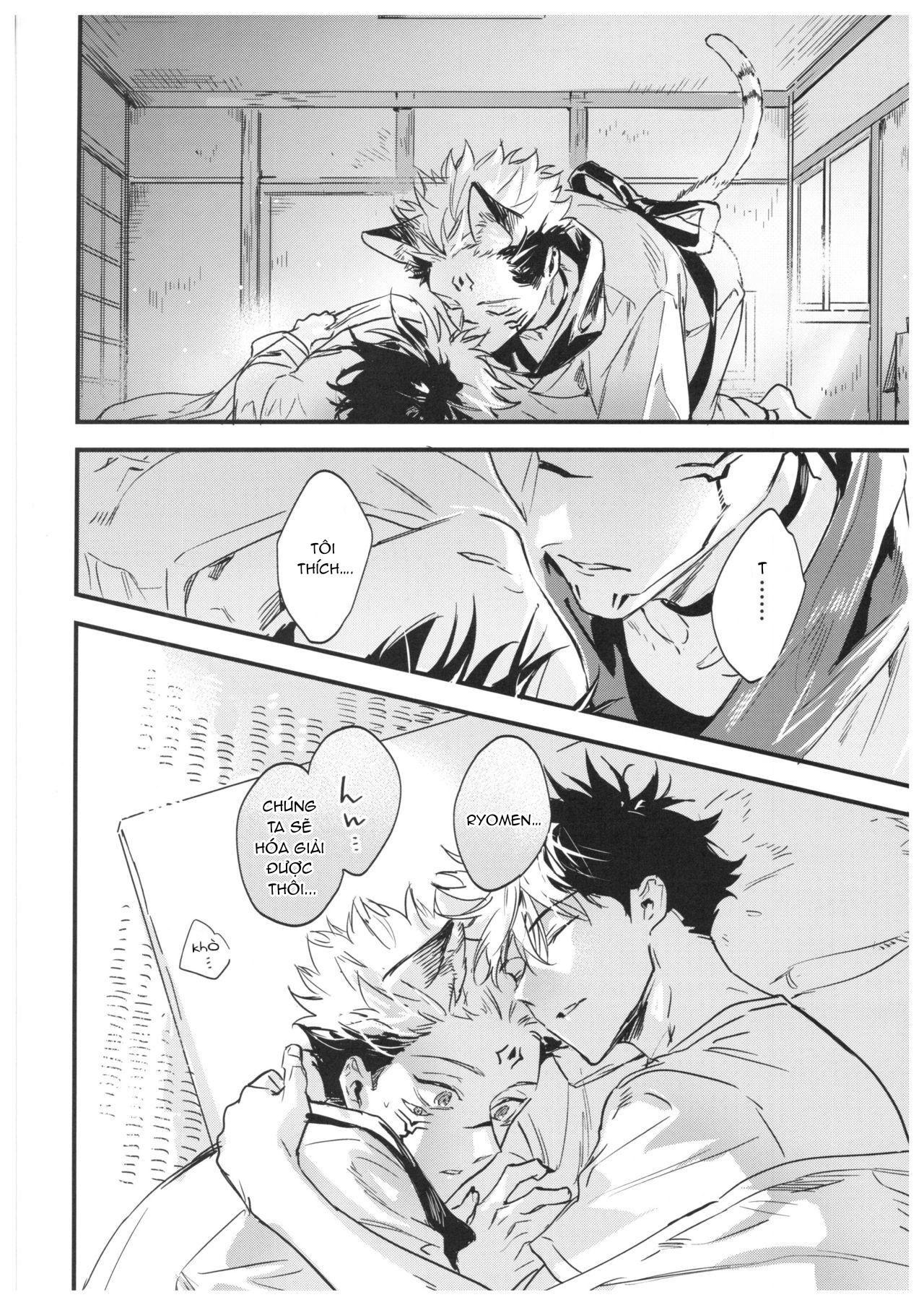 ONESHOT COI LÀ NỨNG Chapter 15.2 Megumi x Sukuna - Trang 2