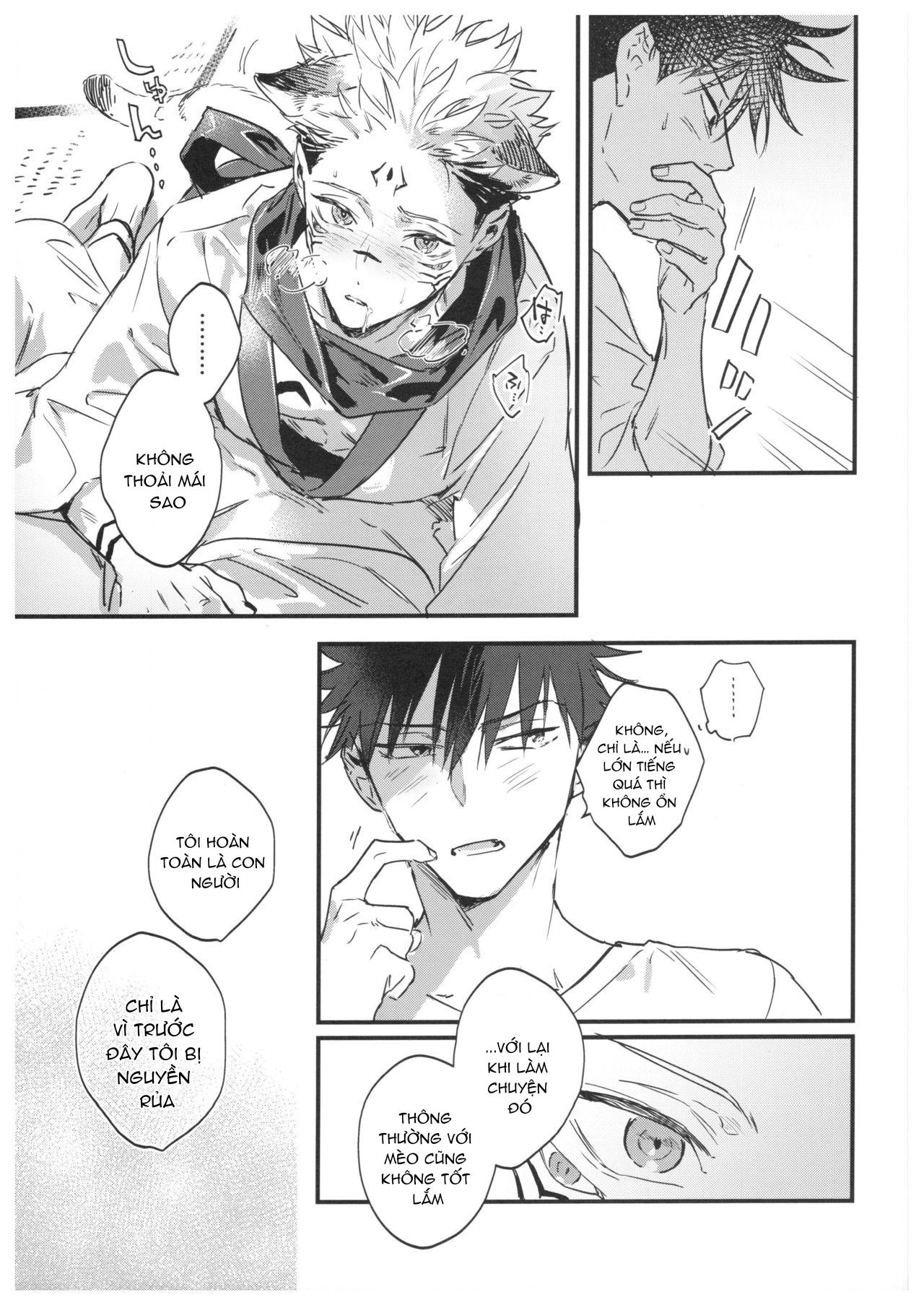 ONESHOT COI LÀ NỨNG Chapter 15.2 Megumi x Sukuna - Trang 2