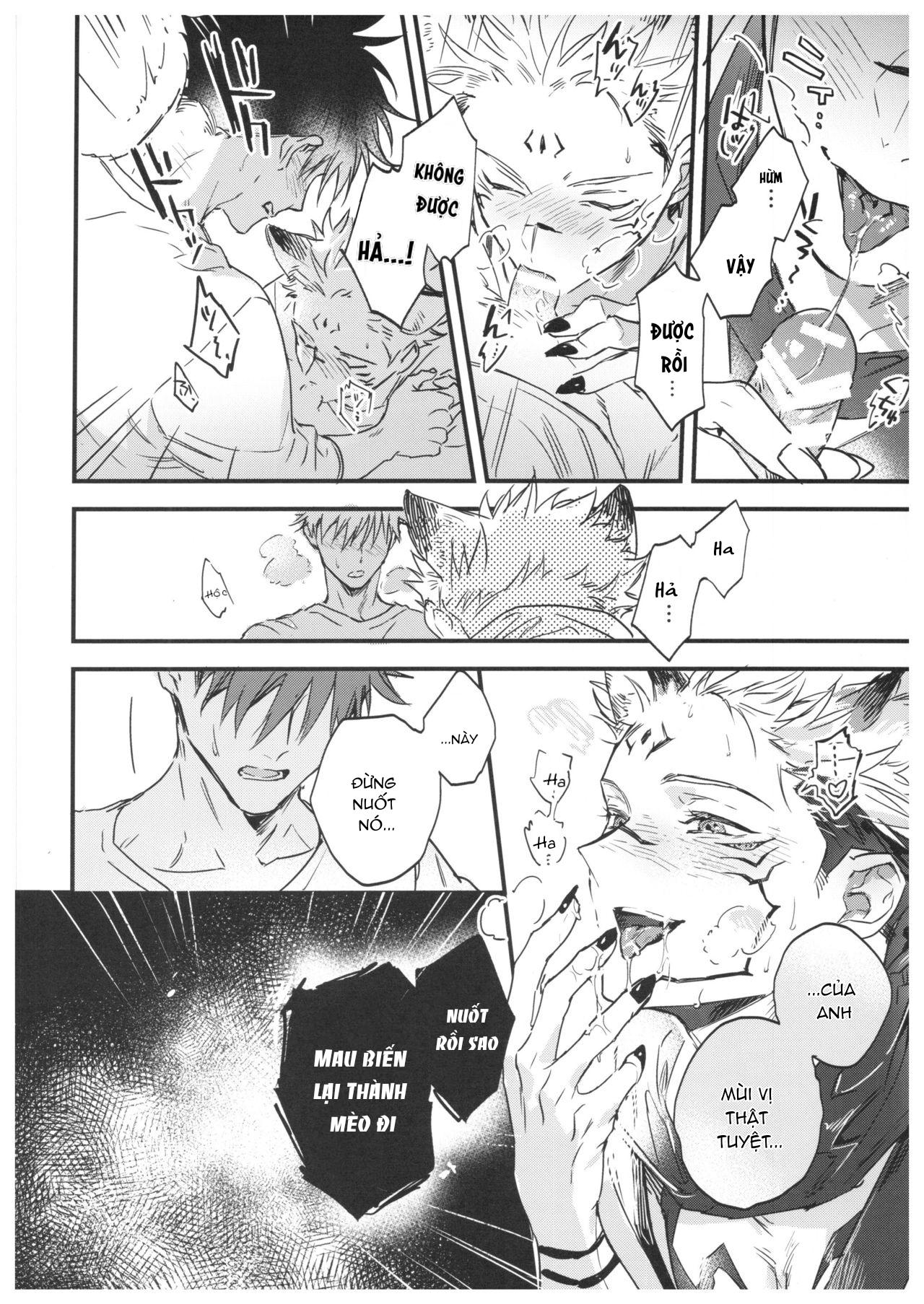 ONESHOT COI LÀ NỨNG Chapter 15.2 Megumi x Sukuna - Trang 2