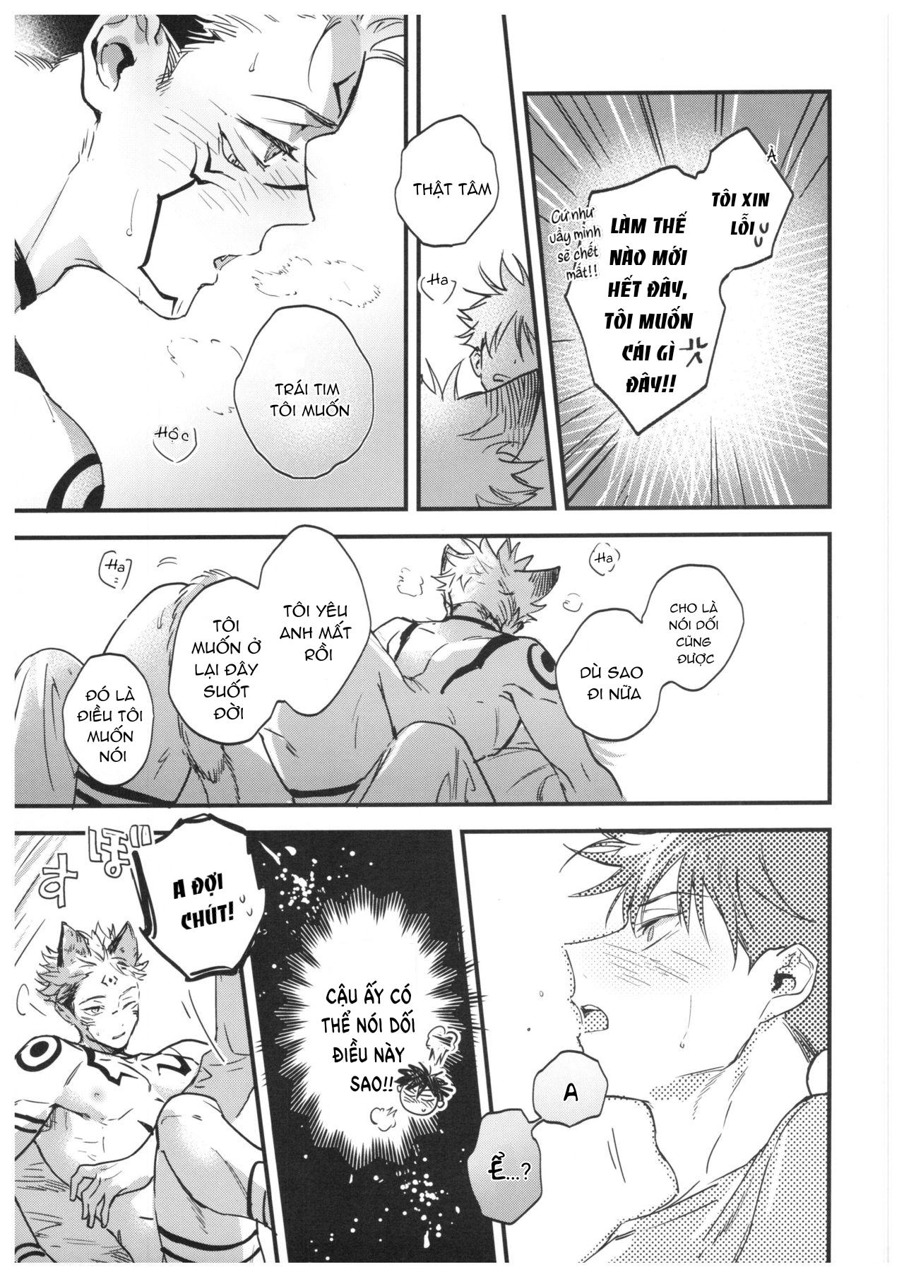 ONESHOT COI LÀ NỨNG Chapter 15.2 Megumi x Sukuna - Trang 2