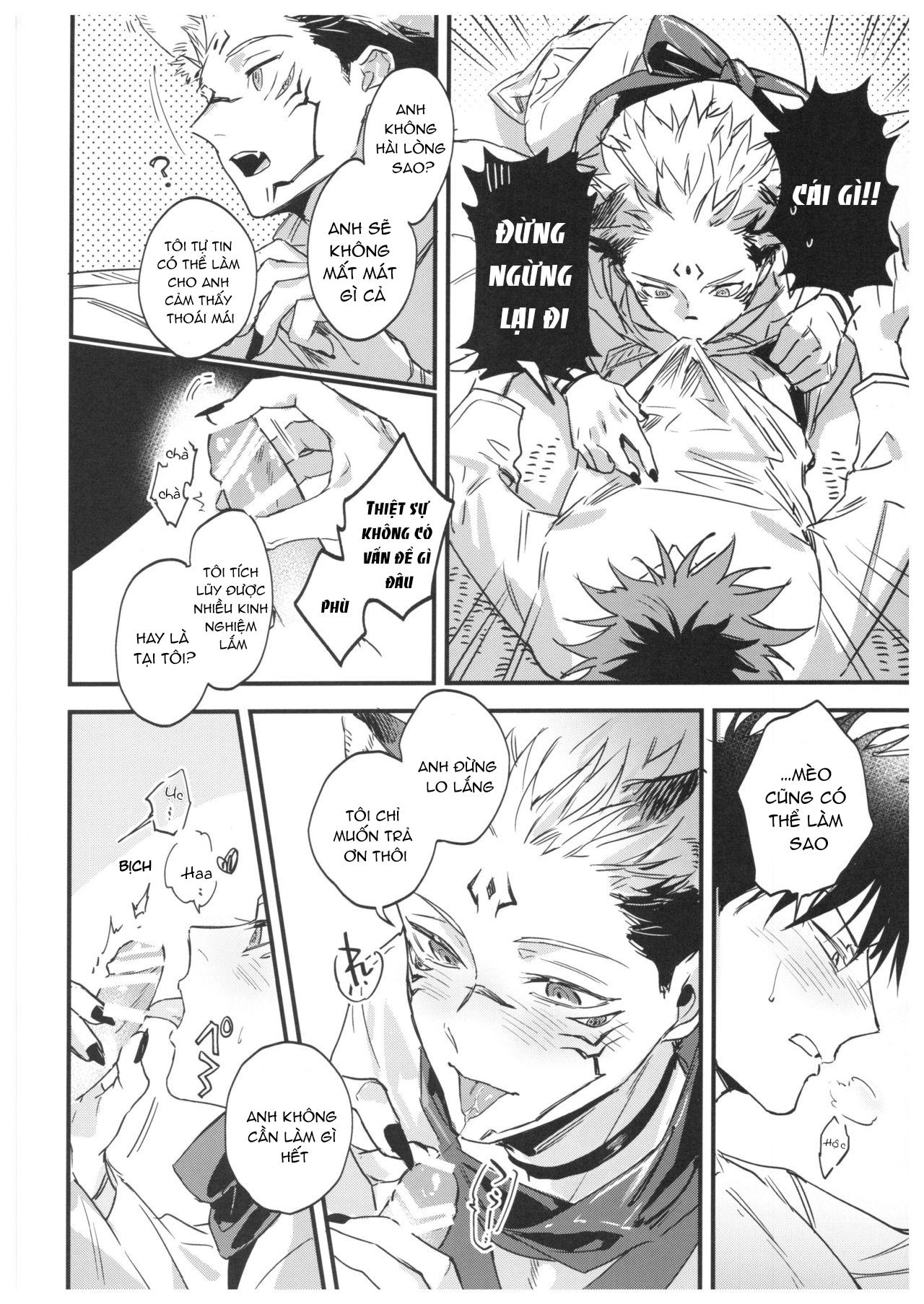 ONESHOT COI LÀ NỨNG Chapter 15.2 Megumi x Sukuna - Trang 2