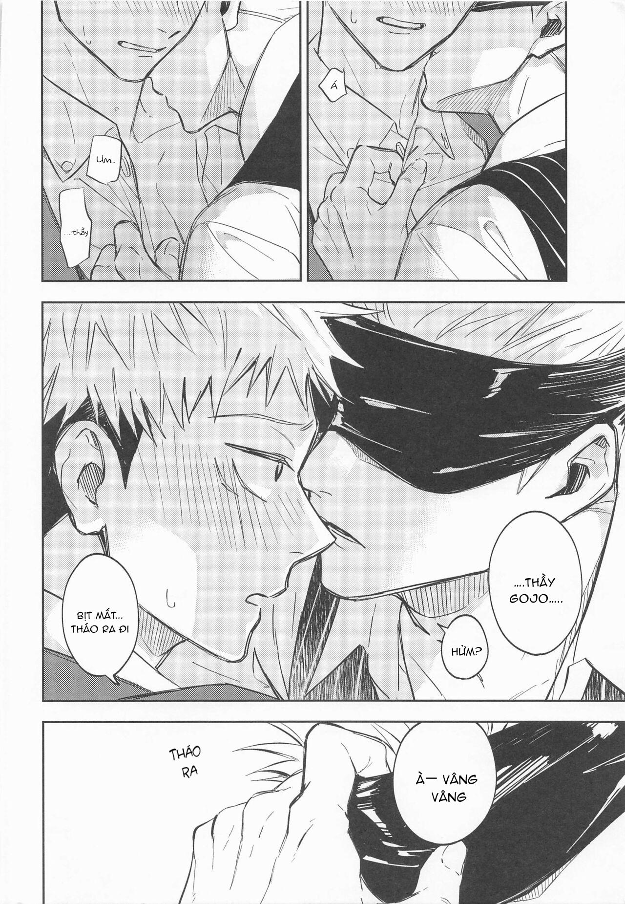 ONESHOT COI LÀ NỨNG Chapter 16 Gojo x Yuuji - Trang 2